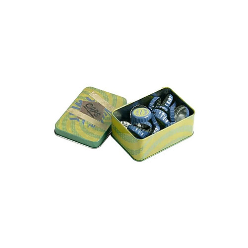 Devplus Boîte métal Fallout Bottle Caps
