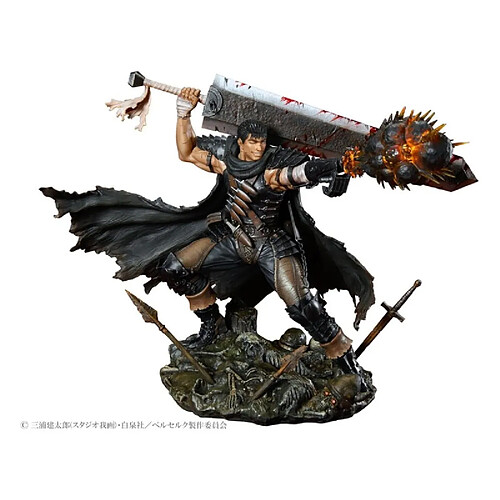 Medicos entertainment Figurine Berserk Guts Black Swordsman