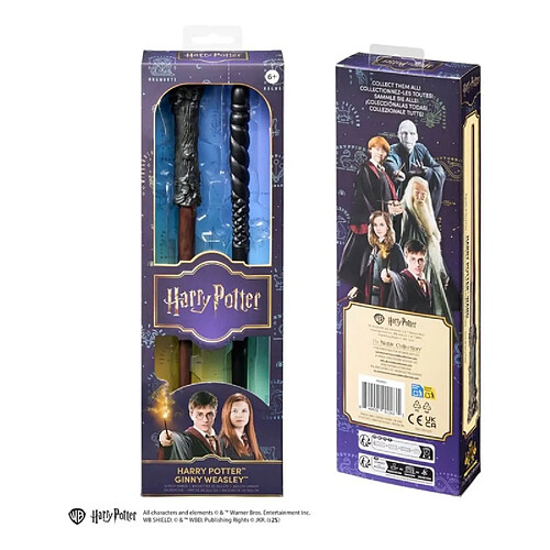 Noble collection Baguettes Harry Potter & Ginny - Lot de 2