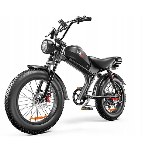 Vélo électrique EMOKO C93 - Moteur 1000W - Batterie amovible - 48V 20AH - Autonomie 80KM - SHIMANO 7 vitesses 20' VTT