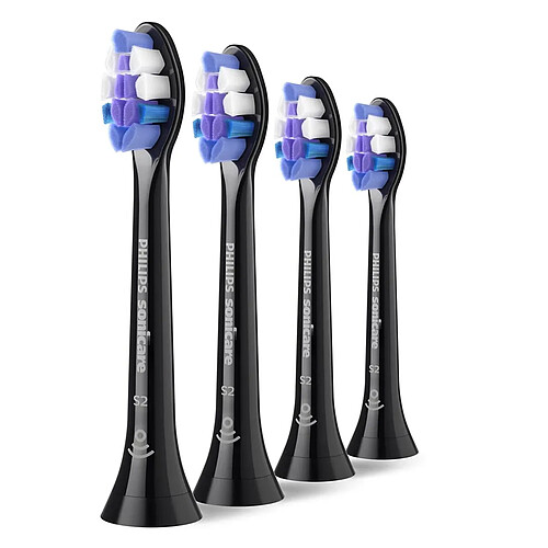 Tête de rechange Philips HX6054/88 RECAMB. S2 SENSITIVE 4UD Noir 4 Unités