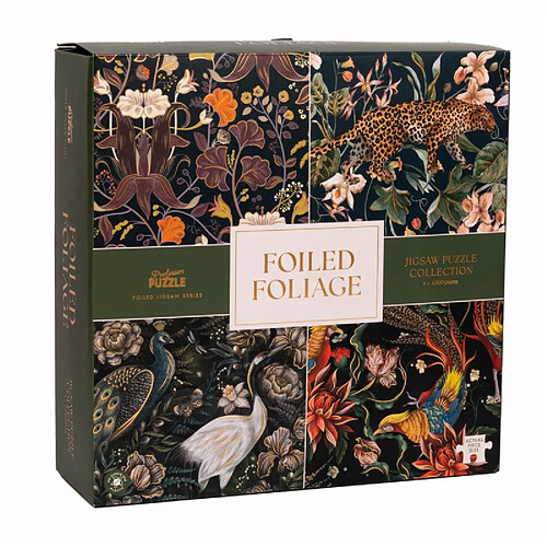 Professor puzzle Puzzle adulte Foiled Foliage - 4 x 1000 pièces