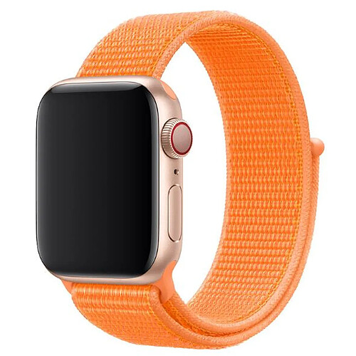 PHONECARE Bracelet Nylonsense para Apple Watch SE 3 - 44mm - Laranja