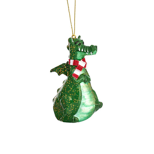 Sass & belle boule de Noël dragon - vert
