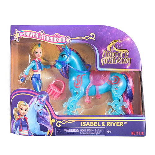 Coffret poupée et licorne Unicorn Academy – Multicolore