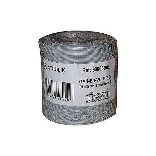 GAINE SOUPLE PVC FILET D. 80MM 3ML STRULIK - 60008003