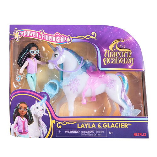 Coffret poupée et licorne Layla & Glacier - Multicolore