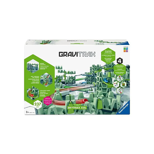 Ravensburger GraviTrax Action Set XXL Skytrax XL - 200+ Pièces - Verte