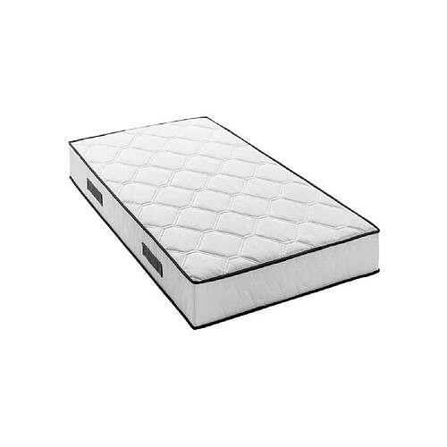Matelas 90 x 200 cm - Hauteur 24 cm - 380 ressorts ensachés - 7 zones - Equilibré - réve...