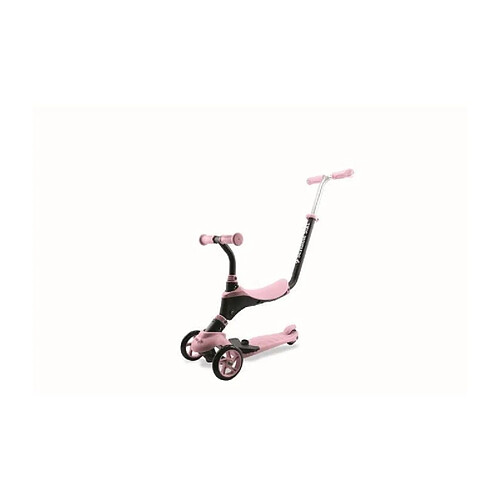 MONDO Trottinette On and Go Scribble 5 en 1 - Rose