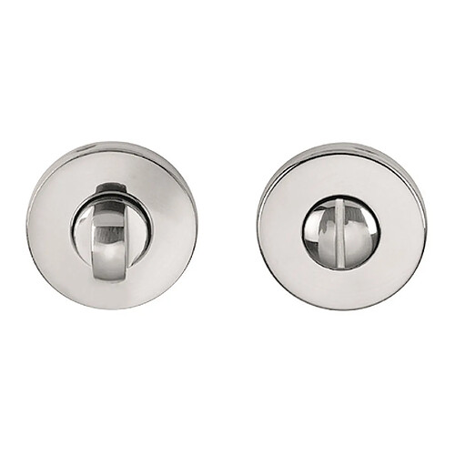 Cadap paire de rosaces de porte - Nickel mat