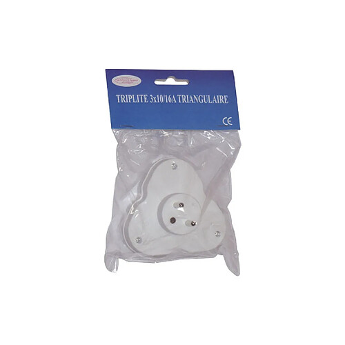 TRIPLITE 3X16A FACE TRIANGLE SC SATIPLUGS FRANCE - 210171S