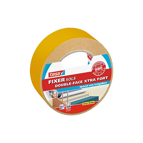 FIXER SOL DOUBLE FACE MOQUETT 25MX50MM TESA - 05692-00001-00