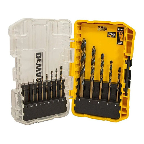 Dewalt Coffret forets multi-matériaux 14 pièces - Black & Gold