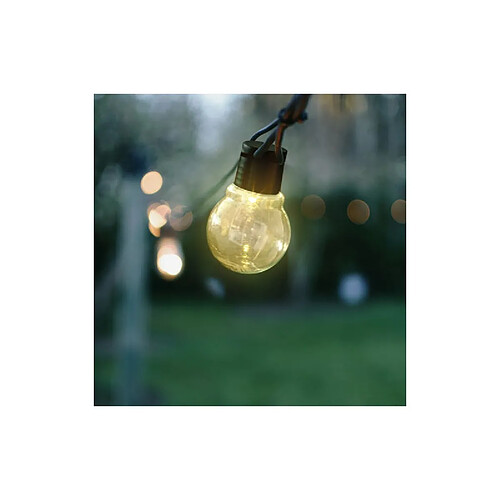 GUIRLANDE SOLAIRE 30LM TYPE SPHERIQUE EZSOLAR - GL086EZ