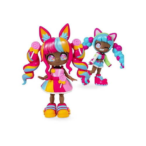 Bandai Poupée mannequin Animakii Lollipop et Bubblegum