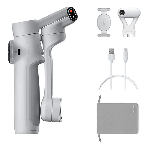 Stabilisateur Insta360 Insta360 Flow 2 AI Tracker Bundle Gris