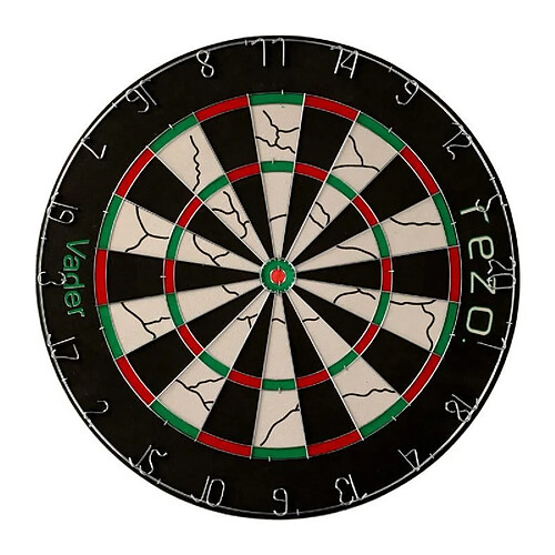 Jeu de fléchettes - VADER - Set cible et 6 fléchettes inclus - Fibres naturelles - REZO