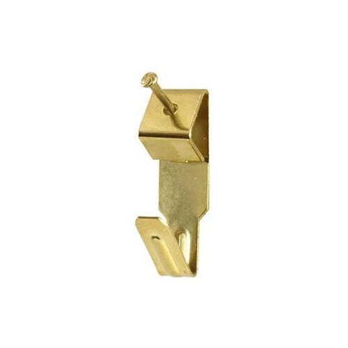 Crochets tableau en acier laiton 30mm 1 trou 20 pièces CIVIC INDUSTRIE 19701102