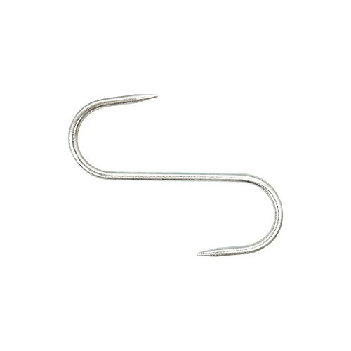 Chapuis Patère double 2 crochets - Inox