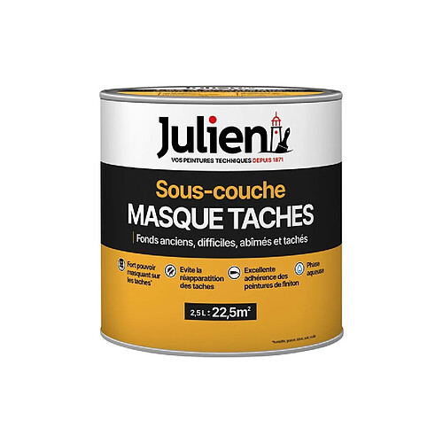 JULIEN S/COUCHE MASQUE TACHES 2.5L JULIEN - 5584789