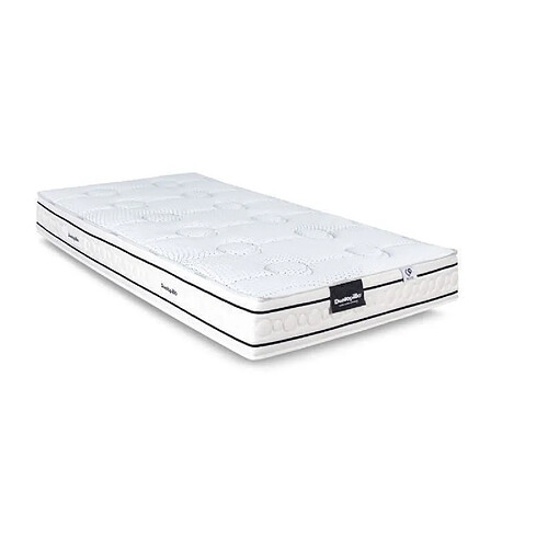 Matelas 90x200 marque DUNLOPILLO - Hauteur 21 cm Latex - Aération naturelle - 7 zones- S...