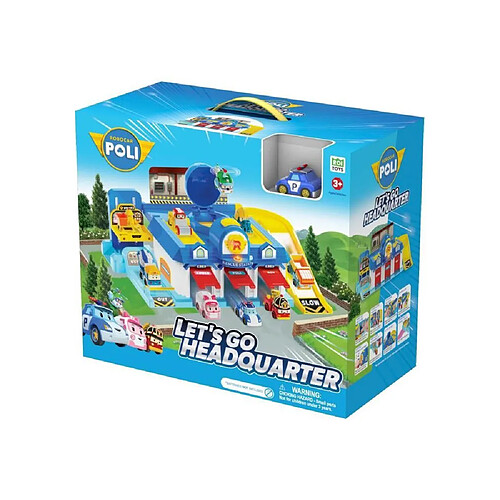 Silverlit Garage Robocar Poli - Multicolore