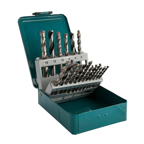 Makita Coffret forets mixtes perceuse - 18 pièces