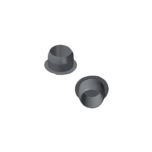 Bouchon de diamètre 10mm gris tête affleurante boîte de 1000 DB10 AF G