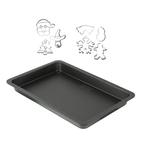 Zenker plaque de cuisson Noël - Noir