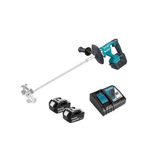 Malaxeur M12/14 2x5Ah 18V LXT ® MAKITA DUT130RTE en sac