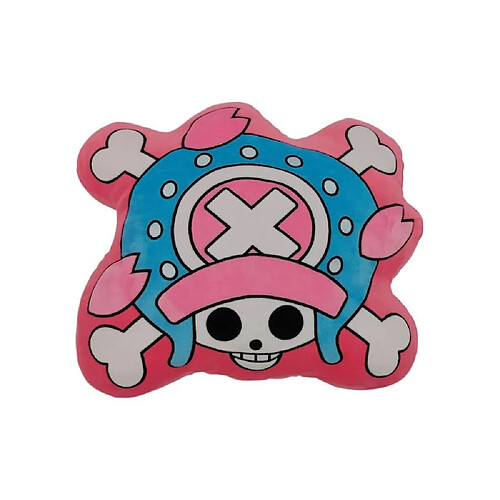 Coussin 3D - ONE PIECE - Logo Tony Chopper - Microfibre - 40 cm
