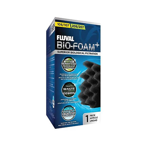 Fluval Mousse filtrante 2-en-1 Bio-Foam pour filtre canister 104