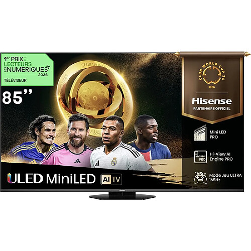 TV Hisense Mini LED 85U8Q 215 cm 2025