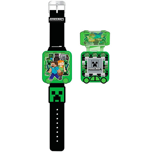 Kids licensing Montre éducative Minecraft - Vert