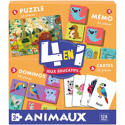 Jeu éducatif 4 en 1 A2502318
