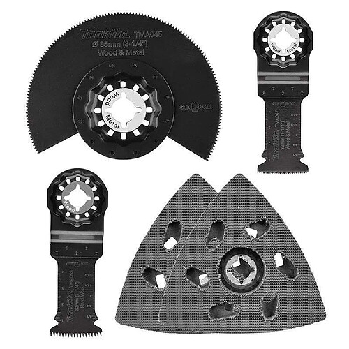 Makita Coffret lames Starlock bois - 5 pièces