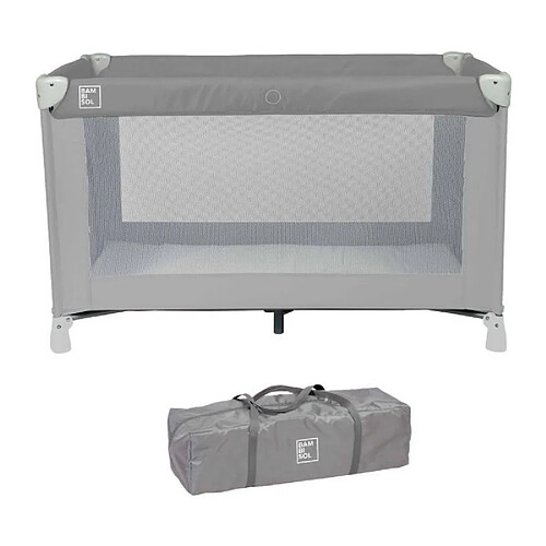 BAMBISOL Lit de Voyage 120x60 cm - De la Naissance à 3 Mois