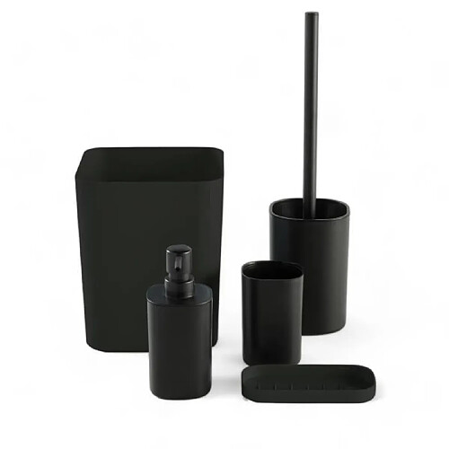 Today set d’accessoires SDB - Noir