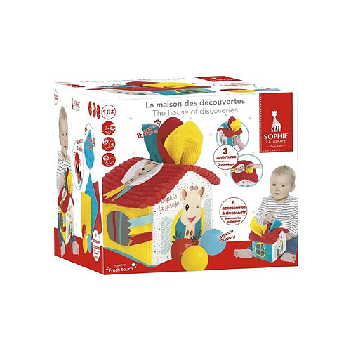 Sophie la girafe maison d'activités - multicolore
