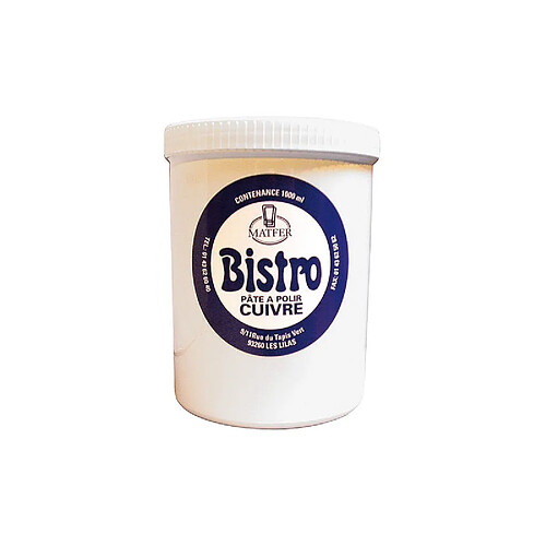 Bistro pâte à polir cuivre - 1 L