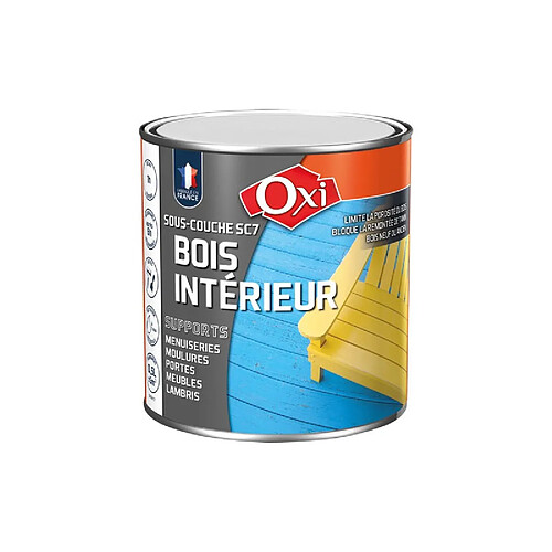 SOUS COUCHE BOIS INT.500ML BLANC OXI - SCPP.5