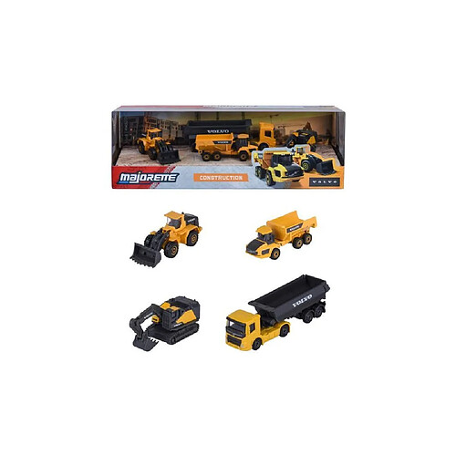 Smoby MAJORETTE - Majo Construction 5 Pcs Giftpack - des 3 ans
