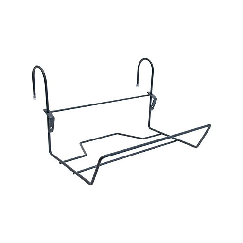 Patère de jardin double - Anthracite