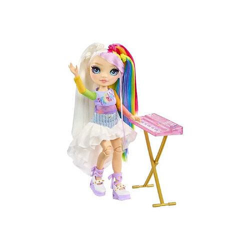 Rainbow high poupée mannequin Jr High Rockband Amaya