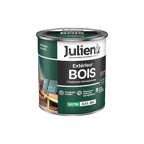 JULIEN BOIS MICROPOREUX VERT BASQ.0L5 JULIEN - 5695794