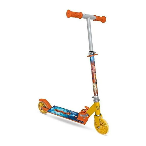 MONDO - Trottinette / Patinette 2 roues pliable - Dragon Ball