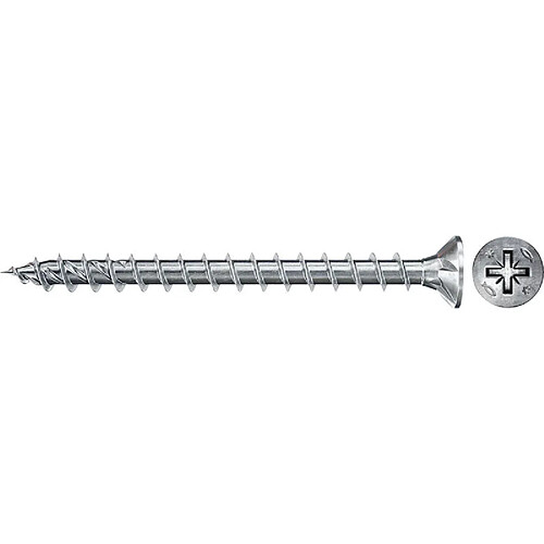 Boîte de 500 vis à bois FISCHER Power-Fast FPF II CZF - 5 x 40 mm