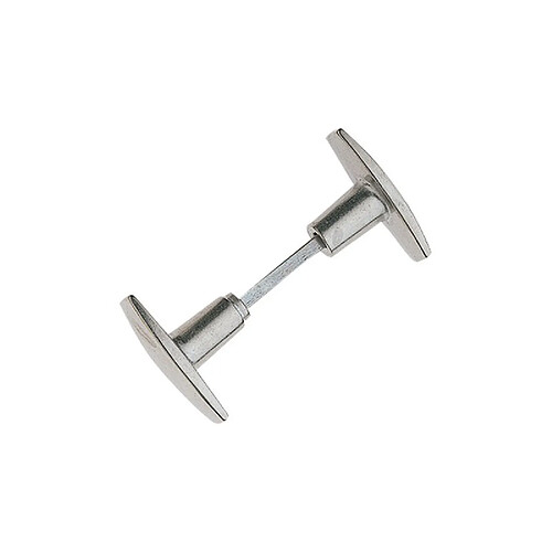 Alpertec Bouton de porte rond - Argent