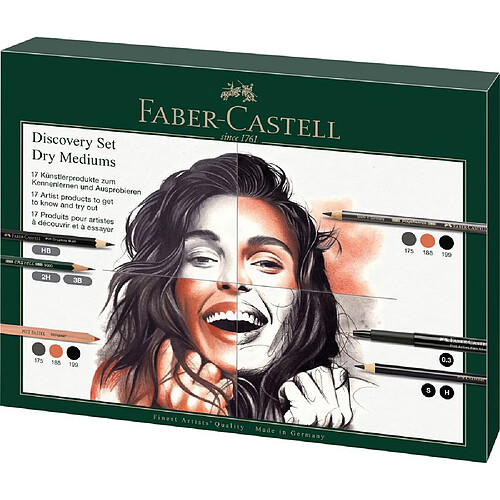 Faber-Castell Kit d essai de matériel Faber Castell Arts Secs